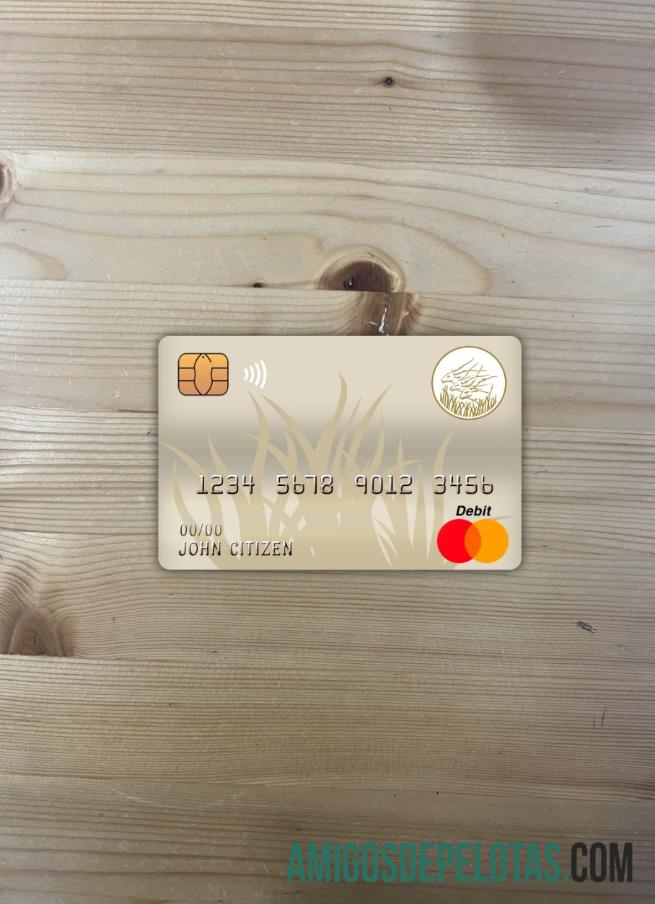 Banco da República Centro-Africana dos Estados da África Central (BEAC) Banco Mastercard Photolook Front modelo